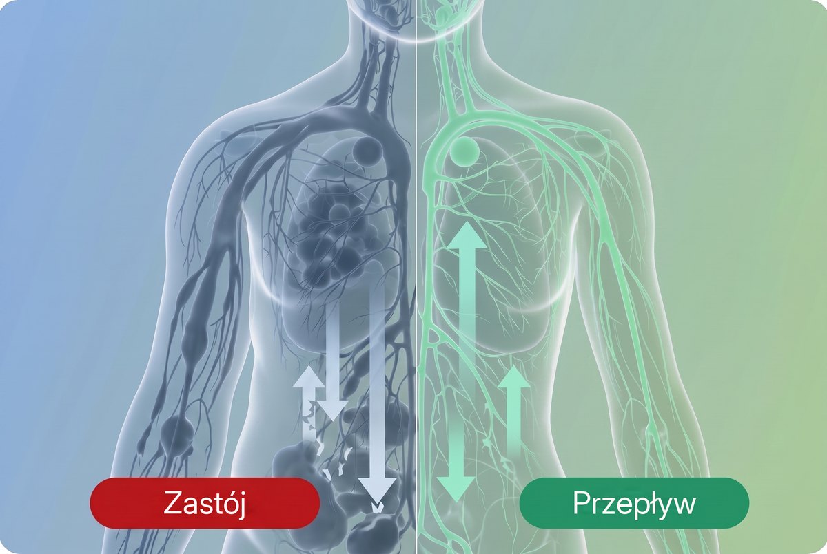Twój układ limfatyczny nie ma pompy